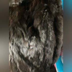 Brown Mink. Coat XXL in excellent condition